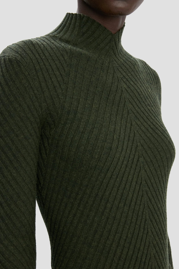 VICTORIA BECKHAM RIBBED KNIT