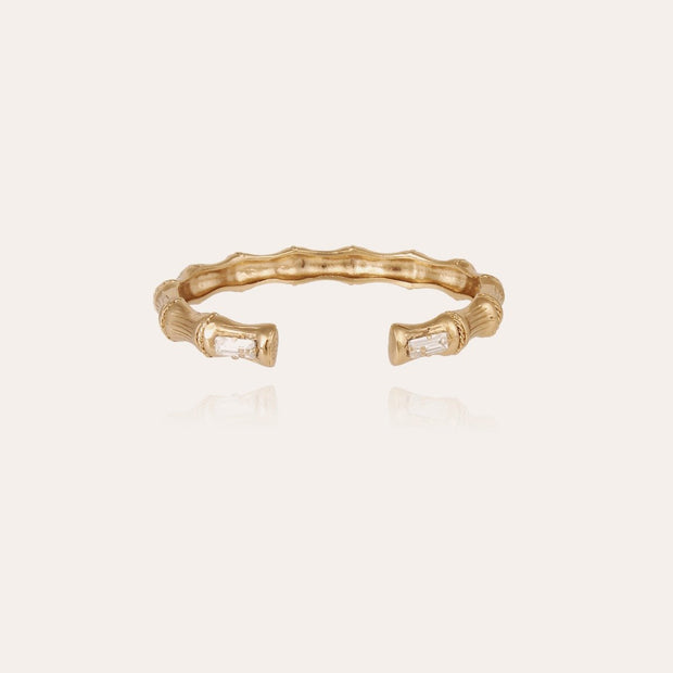 GAS BIJOUX BAMBOU JONC STRASS BRACELET