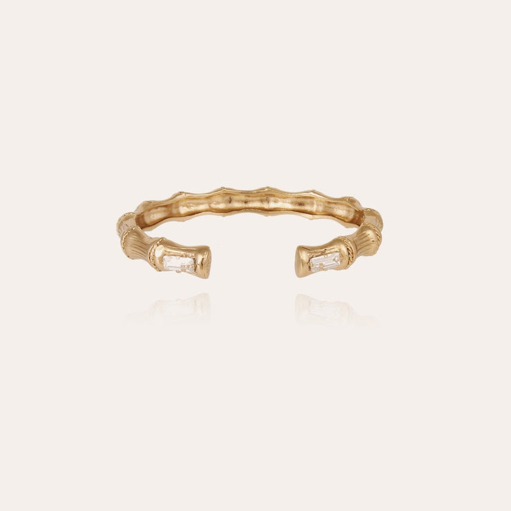 GAS BIJOUX BAMBOU JONC STRASS BRACELET
