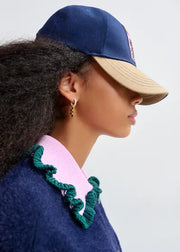 ESSENTIEL ANTWERP JARDENER KNITTED CARDIGAN- DARK NIGHT