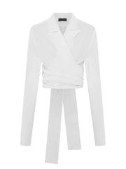 EUDON CHOI EMIL TOP - OFF WHITE