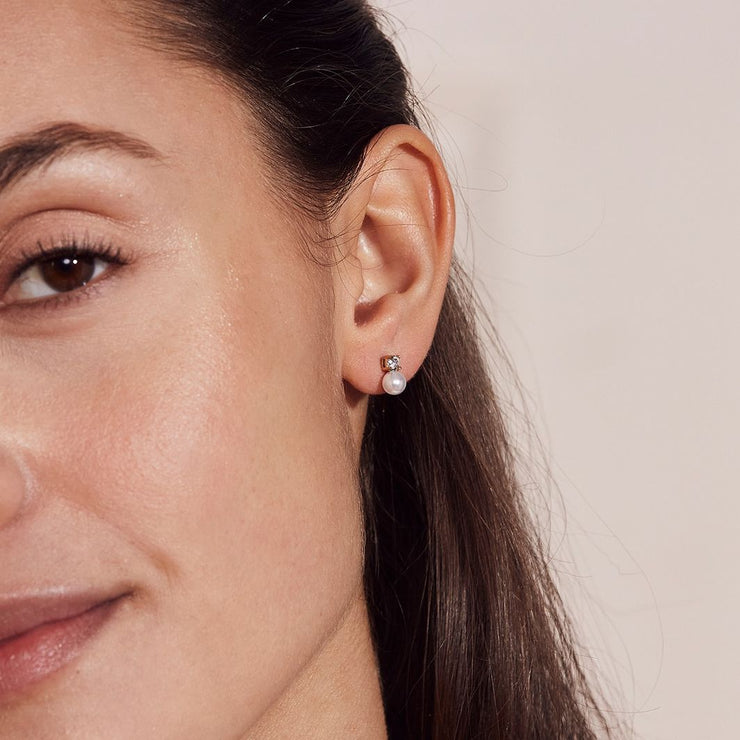 EDBLAD LUNA STUDS - GOLD