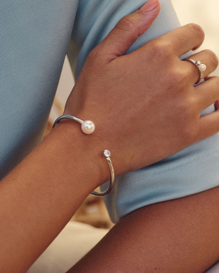 EDBLAD LUNA BANGLE - STEEL