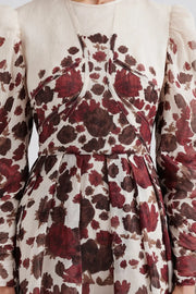 MALINA LEONI MIDI DRESS