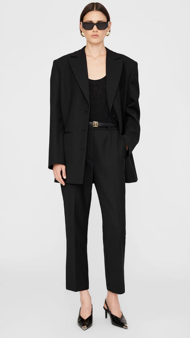 ANINE BING BLAINE TROUSER BLACK