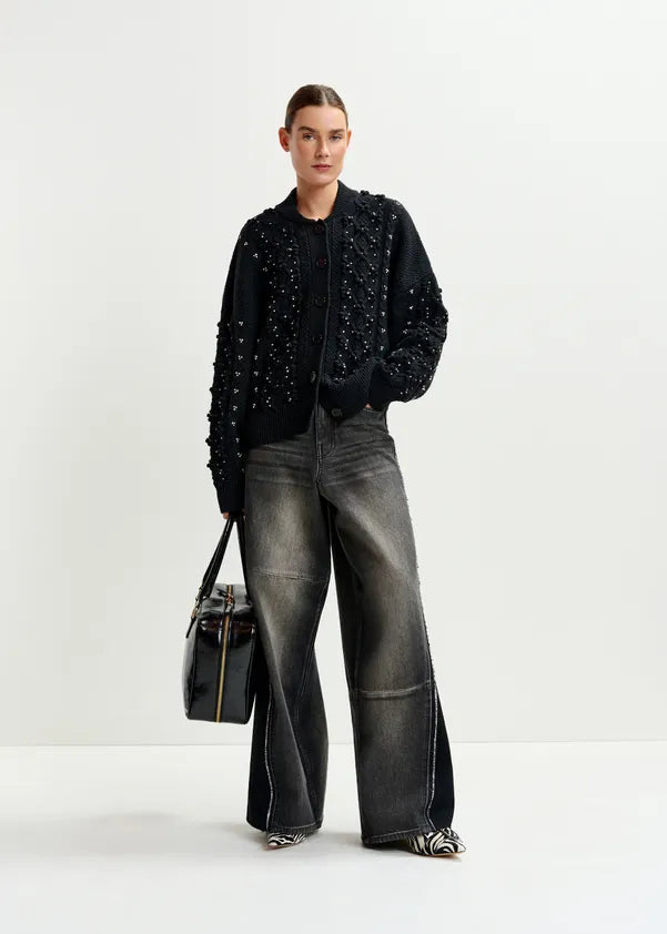 ESSENTIEL ANTWERP CABLE KNIT CARDIGAN