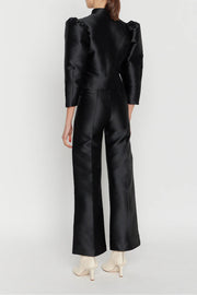 DESTREE SATIN FLARED PANTS