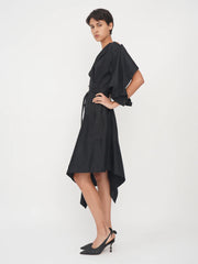 EUDON CHOI ALEXANDRA TAILORED DRESS - BLACK