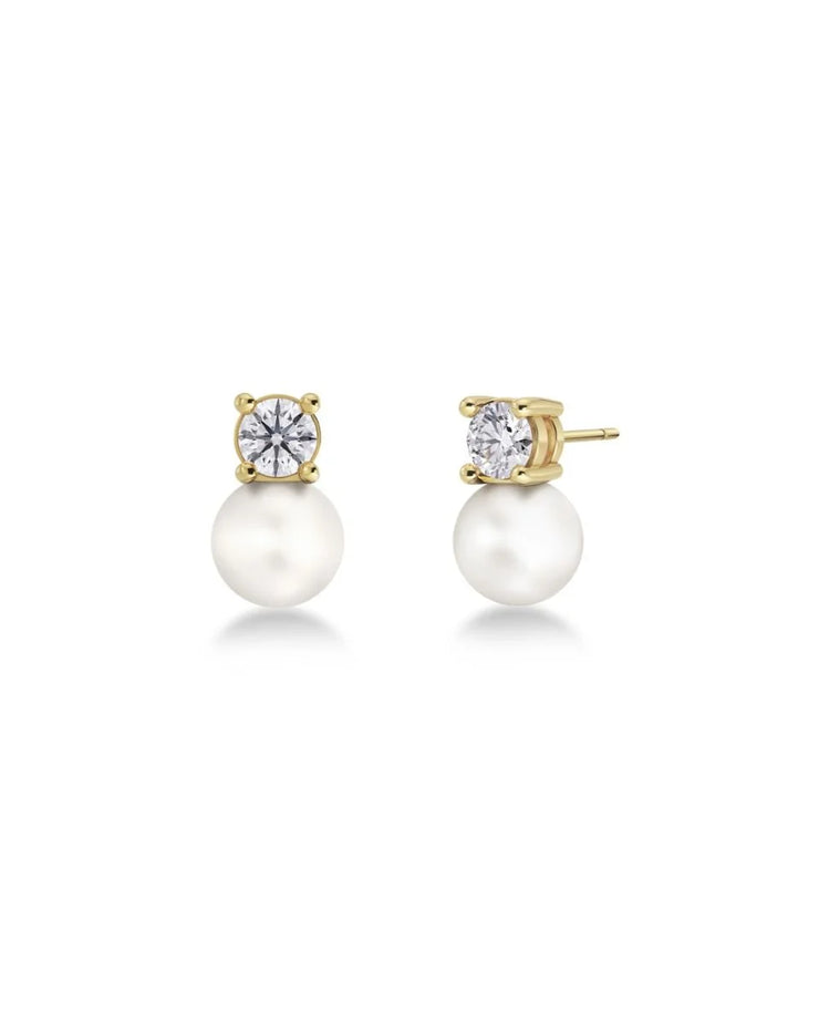 EDBLAD LUNA STUDS - GOLD