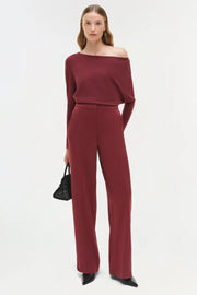 SIMKHAI KYRA WIDE LEG PANT