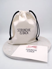 SCRUNCHIE IS BACK - BLACK SCRUNCHIE