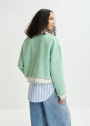 ESSENTIEL ANTWERP TWEED CARDI