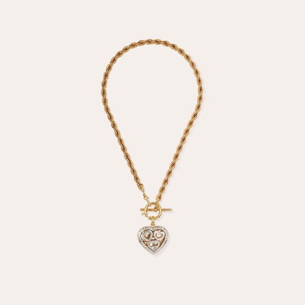 GAS BIJOUX CORACAO LIANE NECKLACE BIOCOLOR