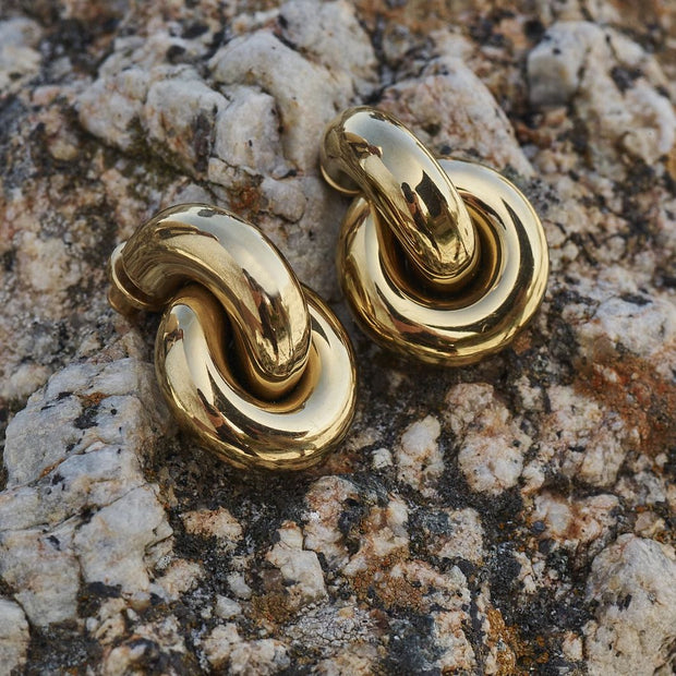EDBLAD REDONDO EARRINGS GOLD