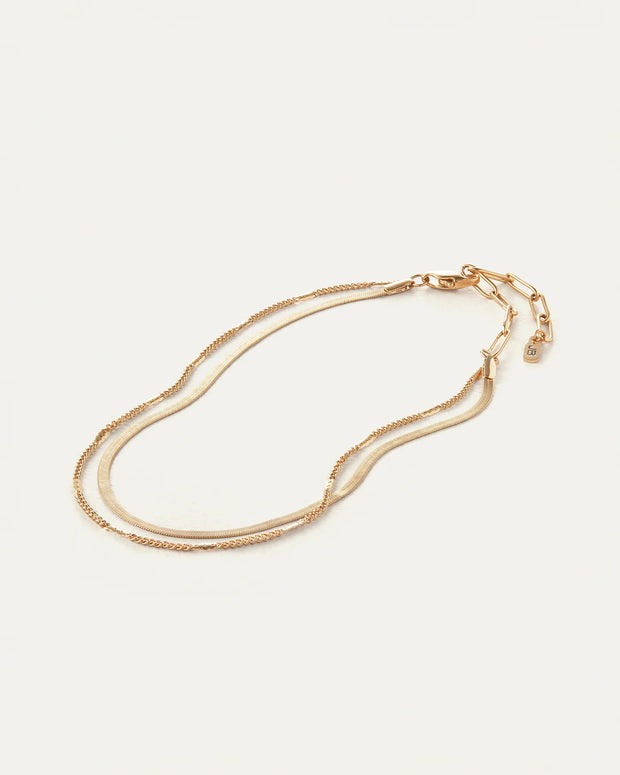 JENNY BIRD SURFSIDE ANKLET - GOLD