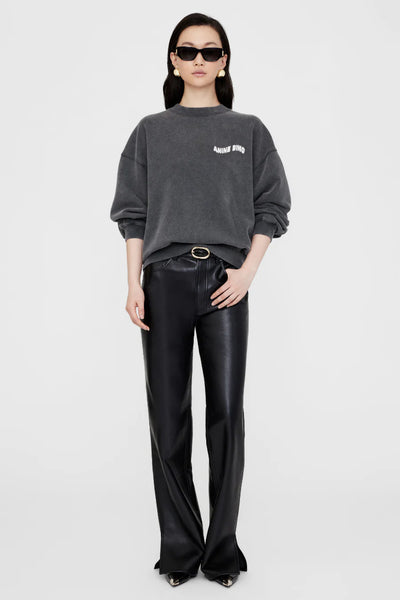 ANINE BING DAYDREAMS SWEATSHIRT - WASHED BLACK