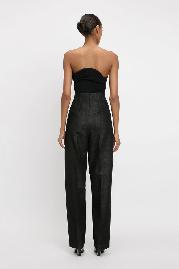 VICTORIA BECKHAM CORSET DETAIL TROUSER