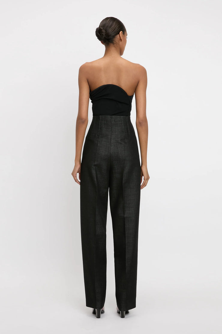 VICTORIA BECKHAM CORSET DETAIL TROUSER