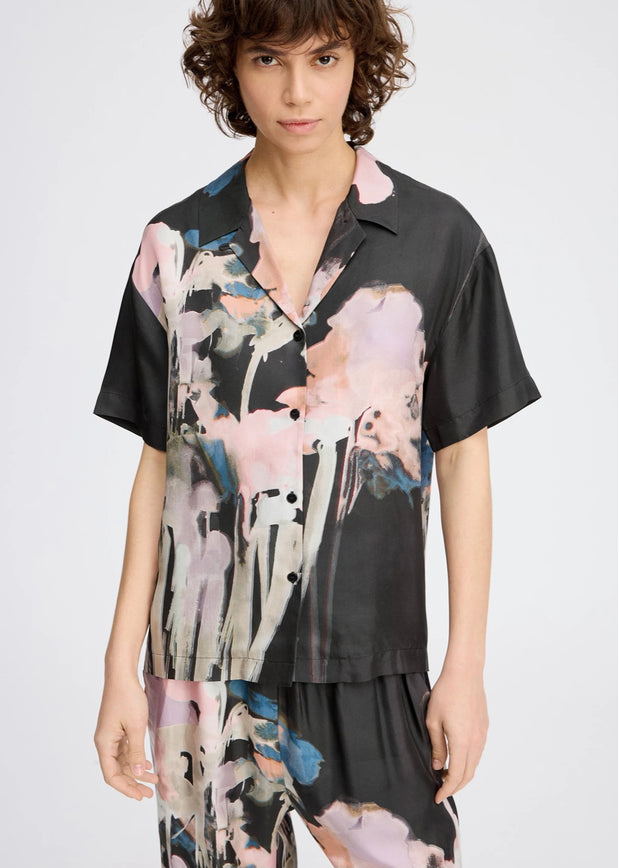MUNTHE PRINTED SILK SHIRT