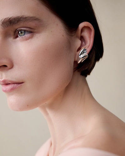 JENNY BIRD PORTIA EARRINGS - SILVER