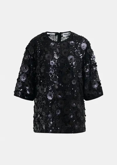 ESSENTIEL ANTWERP EMBELLISHED TOP