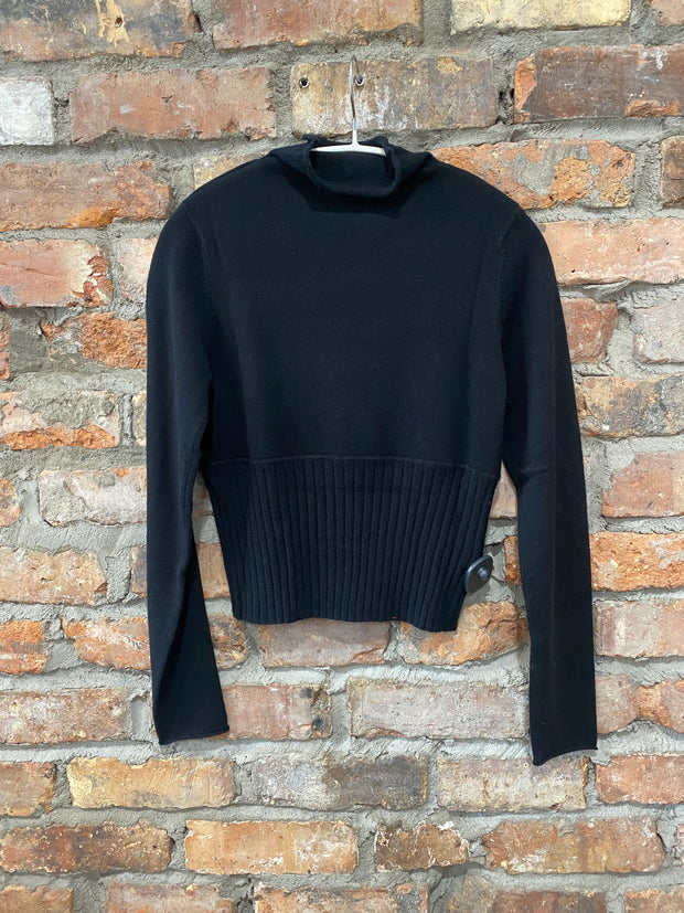 ALLUDE MOCKNECK SWEATER