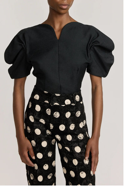 DESTREE CREPE TOP