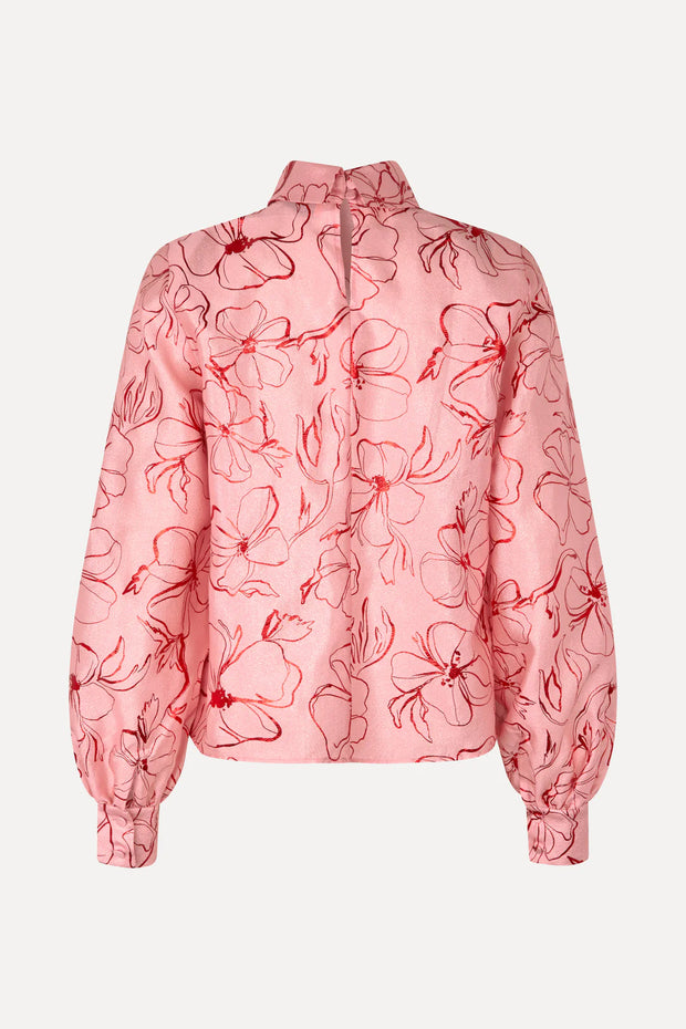 STINE GOYA PINK PATTERN BLOUSE