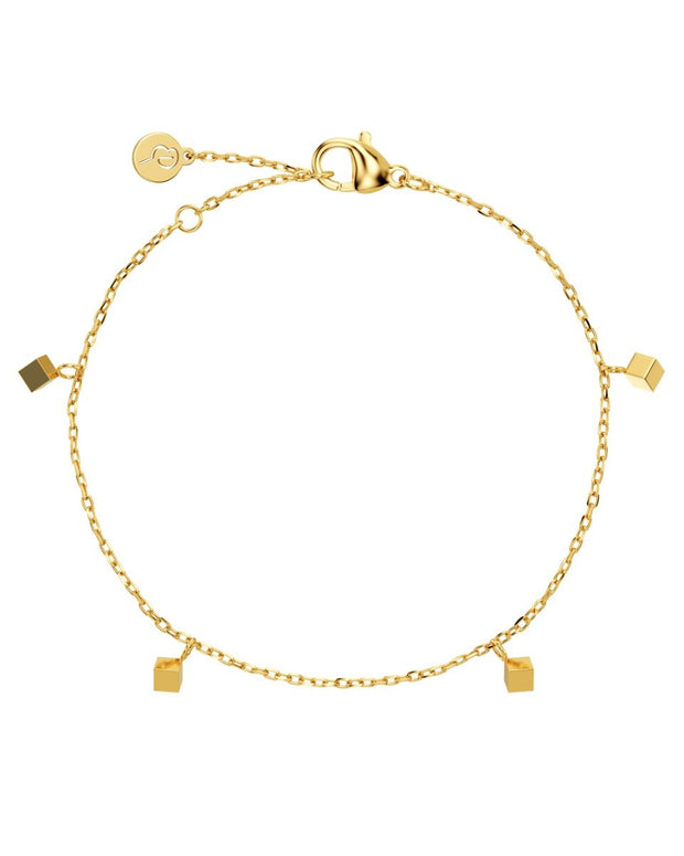 EDBLAD GOLD DICE BRACELET