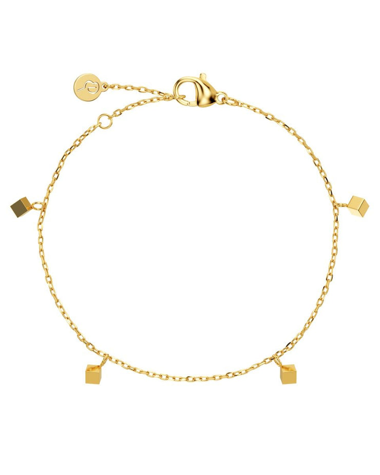 EDBLAD GOLD DICE BRACELET