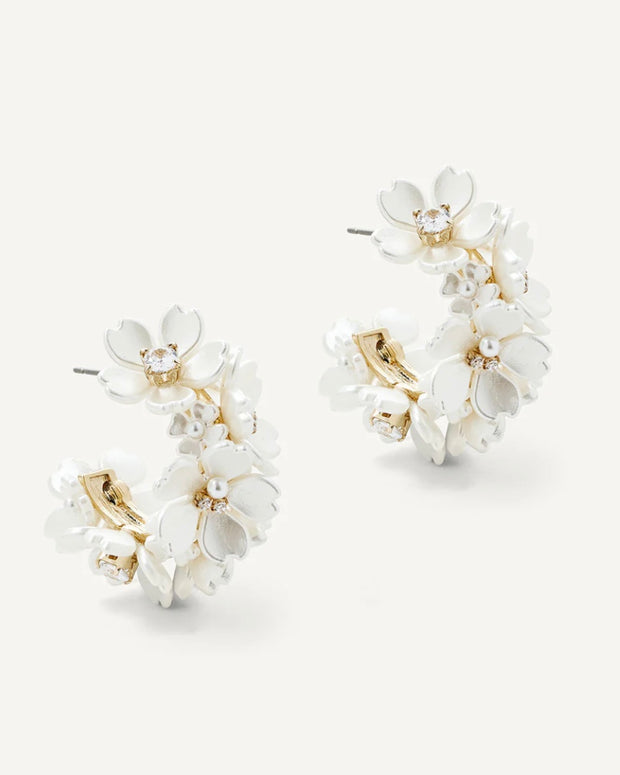 OLIVE & PIPER FIONA HOOPS - GOLD