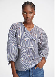MUNTHE PRINT BLOUSE