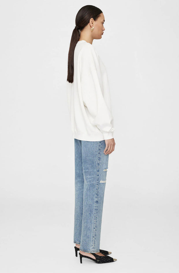 ANINE BING OFF WHITE SWEATER