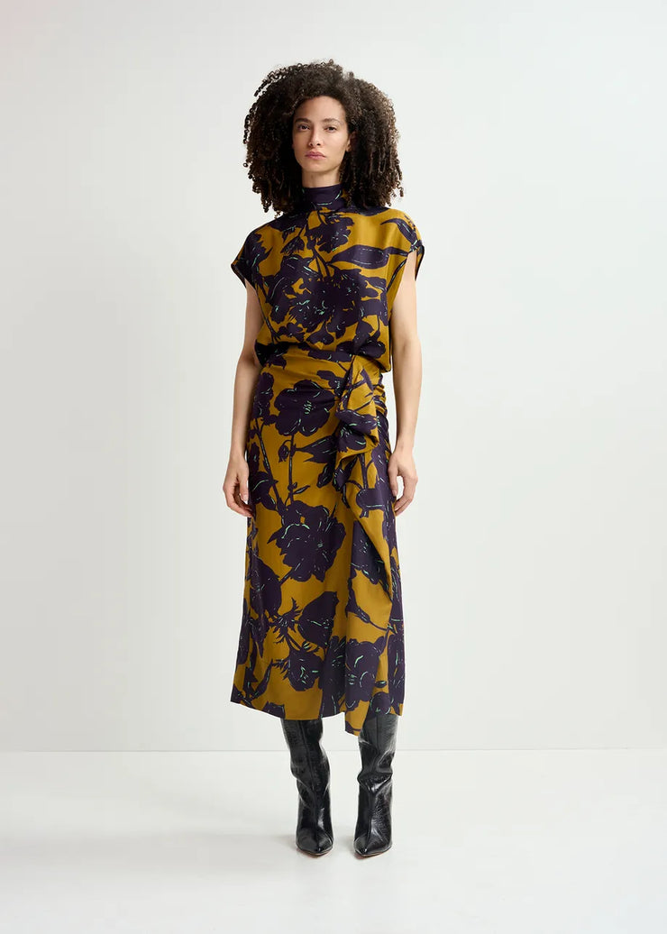 ESSENTIEL ANTWERP SILK SKIRT