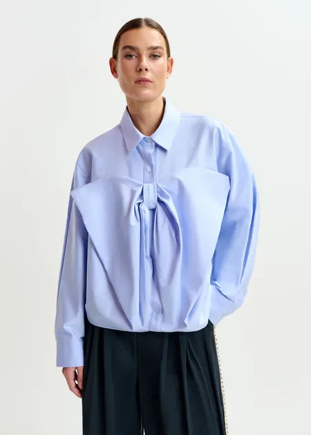 ESSENTIEL ANTWERP BOW BLOUSE