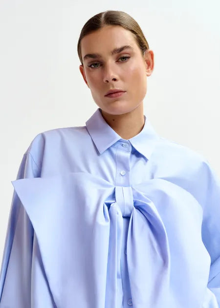 ESSENTIEL ANTWERP BOW BLOUSE