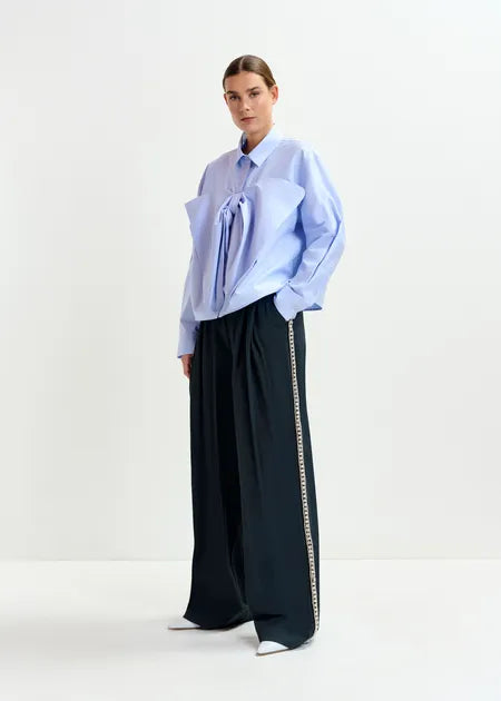 ESSENTIEL ANTWERP BOW BLOUSE