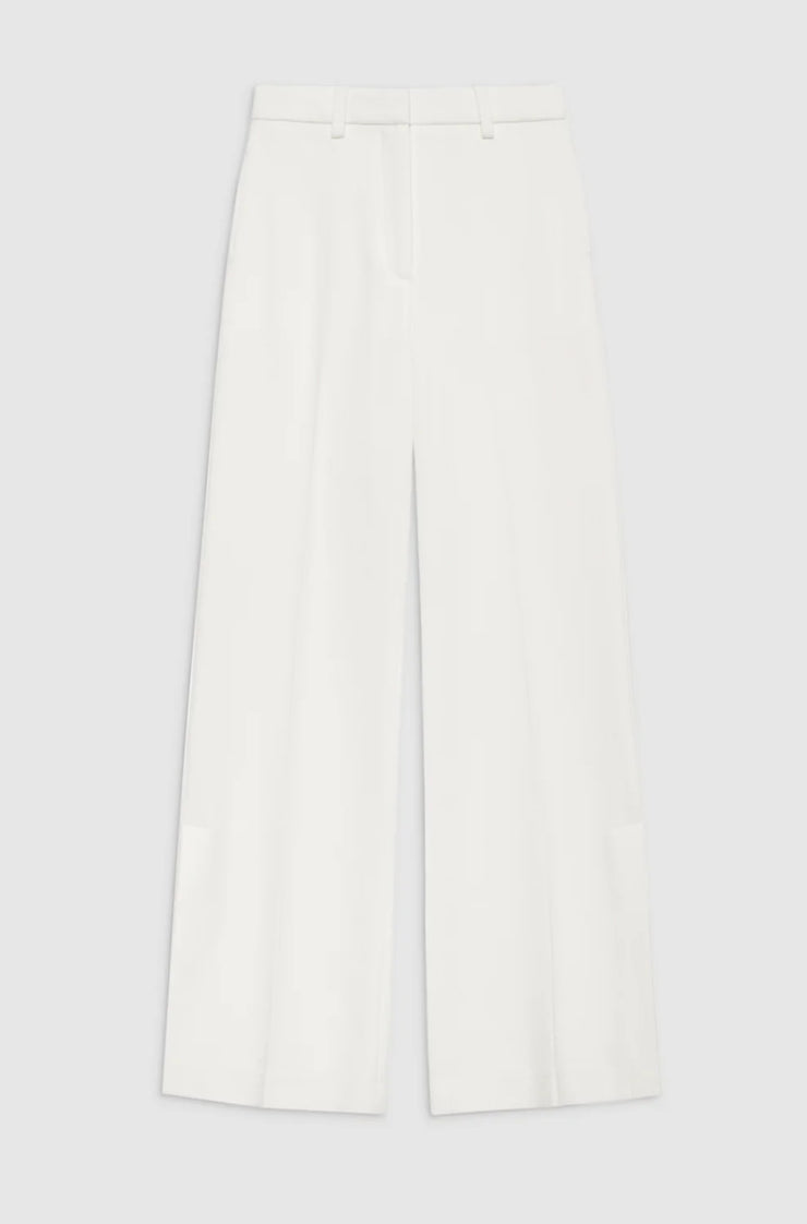 ANINE BING IVORY TROUSERS